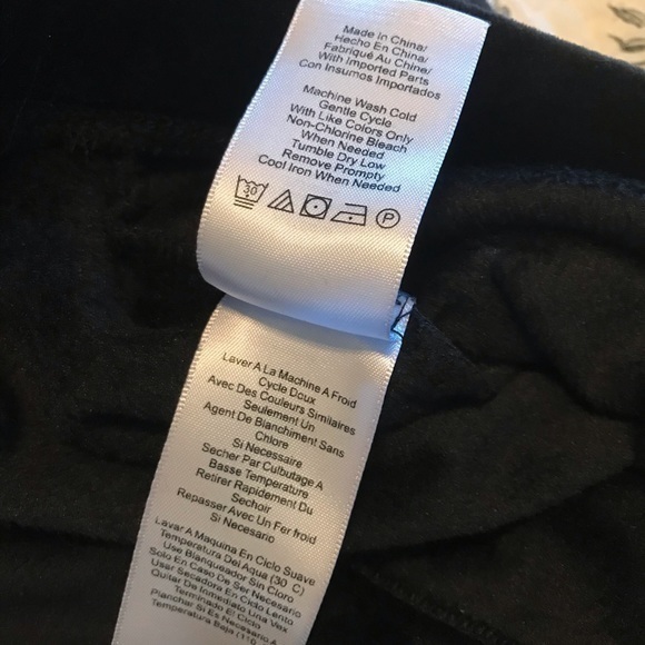 Donna Karan Pajama Velour Pants XL EUC - Picture 3 of 7